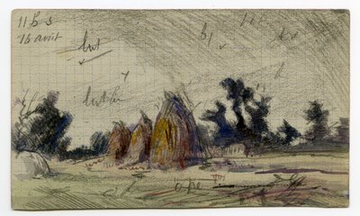 Drawing by Louis Marie Faudacq